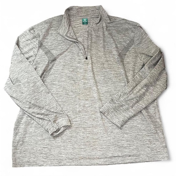 PGA Tour Gray Quarter-Zip Pullover size XXL - Picture 2 of 8